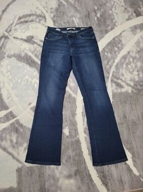 Mavi Maricia Women’s Skinny Bootcut Jeans in Deep Indigo Size W30/L32